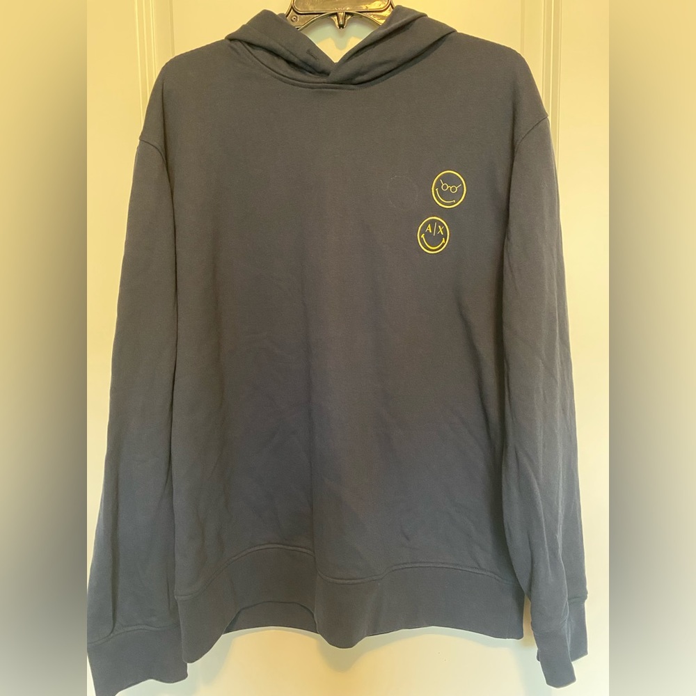 Armani Exchange Men’s long sleeves Pullover Hoodies Size S